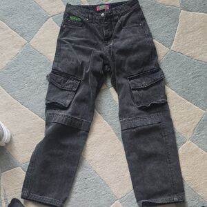 Empyre Dark Gray Cargo Jeans